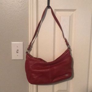Red  Sak leather handbag